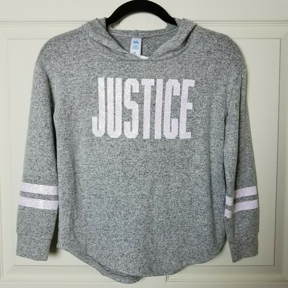 Justice Other - Justice Girls Hoodie Shirt Football Bling 10